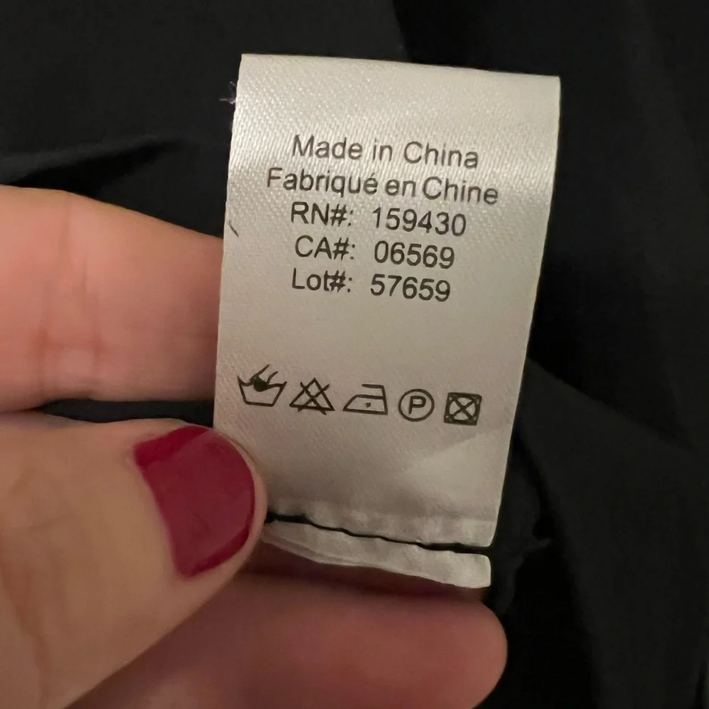 Elan Black Women's Vest Jacket size L (Q110)